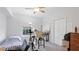 Bright bedroom with a window, desk, and closet, perfect for a home office or guest room at 5160 Northridge Rd # 206, Sarasota, FL 34238