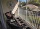 Inviting patio with comfortable seating and view of the surroundings at 6821 Fairview Ter # 6821, Bradenton, FL 34203