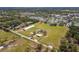 Scenic aerial view showcasing the property's location, expansive land, and surrounding neighborhood at 7150 Richardson Rd, Sarasota, FL 34240