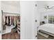 Spacious walk-in closet providing ample storage in the main bedroom suite at 7612 4Th Avenue Nw Dr, Bradenton, FL 34209