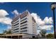 Modern building with multi-colored tinted windows at 1080 Peppertree W Ln # 602, Sarasota, FL 34242