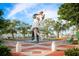 Statue Kissing Sailor near the marina is a beautiful tourist attraction at 1080 Peppertree W Ln # 602, Sarasota, FL 34242