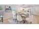 Stylish dining area featuring a modern table with seating and contemporary decor at 1422 19Th St, Sarasota, FL 34234