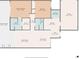 Detailed floorplan showing the layout of the home with labeled rooms and dimensions at 3289 Fairhaven Ln # 112, Sarasota, FL 34239