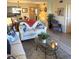 Comfortable living room featuring stylish furniture and decor with an open layout at 3500 El Conquistador Pkwy # 357, Bradenton, FL 34210