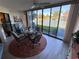 A serene water view is seen from the enclosed and sunny back porch at 3500 El Conquistador Pkwy # 357, Bradenton, FL 34210