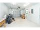 Clean and spacious garage with plenty of storage space at 3910 Cape Haze Dr, Rotonda West, FL 33947