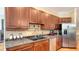 Well-equipped kitchen with granite countertops, stainless appliances, and ample cabinet space at 4922 Commonwealth Dr, Sarasota, FL 34242