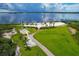 Aerial view of beachfront access and play area for community residents at 510 16Th E Ave, Palmetto, FL 34221