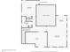 Detailed floor plan of the second floor of the house with labeled rooms and dimensions at 6211 Legends Blvd, Bradenton, FL 34210