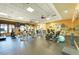 Community gym with treadmills, ellipticals, and weight machines for residents to enjoy at 167 Wandering Wetlands Cir, Bradenton, FL 34212