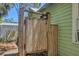 Private outdoor shower area, ideal for rinsing off after beach visits and enjoying the outdoors at 1679 Arlington St, Sarasota, FL 34239