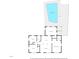 Detailed floor plan showcasing the layout of the home, including bedrooms, kitchen, living room, and pool at 1827 Nevada Ne Ave, St Petersburg, FL 33703