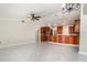 Open-concept living and kitchen area with tile floors and plenty of room at 26506 Copiapo Cir, Punta Gorda, FL 33983
