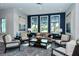 Cozy lounge area with comfortable seating, stylish decor, and plenty of natural light at 5562 Rain Lily Ct, Sarasota, FL 34238