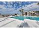 Community pool provides a relaxing experience, perfect for swimming and recreation at 700 Golden Beach Blvd # 222, Venice, FL 34285