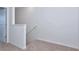 Staircase featuring carpet, leading to the upper levels at 8657 Milestone Dr, Sarasota, FL 34238
