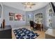 Comfortable office with natural light, neutral walls, and hardwood flooring at 259 Golden Harbour Trl, Bradenton, FL 34212