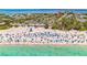 Aerial view of the property's location near the beach with public access at 4002 6Th Ave, Holmes Beach, FL 34217