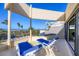 Unwind on the rooftop deck with lounge chairs and breathtaking views of the beach and ocean at 540 Beach Rd # 510, Sarasota, FL 34242