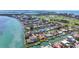 Waterfront community featuring luxury homes along winding canals with stunning water views at 560 Schooner Ln, Longboat Key, FL 34228