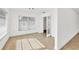 Cozy office space with tile floors, neutral walls, and french doors at 6637 Bowline Dr, Sarasota, FL 34231