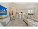 Open-concept living area with seamless flow to the kitchen, perfect for entertaining at 7137 Orchid Island Pl, Bradenton, FL 34202