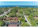 An aerial view shows the community's prime location near a bay with beautiful views from surrounding lush landscaping at 7615 4Th W Ave # 7615, Bradenton, FL 34209