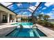 Gorgeous, oversized pool and spa with beautiful landscaping at 8265 Pavia Way, Bradenton, FL 34202