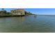 Waterfront view from the Turtle Bay community, showing the bay and the community's private dock at 8735 Midnight Pass Rd # 301B, Sarasota, FL 34242