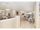 Open-concept living space, featuring tile flooring, neutral walls and smooth transition to the backyard lanai at 12211 Aster Ave, Bradenton, FL 34212