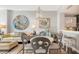 Inviting dining area with stylish decor and an open concept design at 1771 Ringling Blvd # 1212, Sarasota, FL 34236