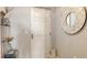 Inviting entryway featuring a decorative mirror and stylish decor at 1771 Ringling Blvd # 1212, Sarasota, FL 34236