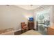 Tranquil home office with a view into the living area at 1771 Ringling Blvd # 1212, Sarasota, FL 34236