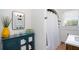 Charming bathroom with modern finishes, stylish vanity, and a well-lit shower area at 2003 12Th W Ave, Bradenton, FL 34205