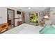 This bedroom suite is spacious with views to the back yard, walk-in closet and ample space at 2070 59Th St, Sarasota, FL 34243