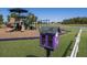 Neighborhood playground including a playground set, swings, basketball court and a little free library for reading at 4606 Lake Fox Pl, Parrish, FL 34219