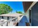 View of the outdoor balcony featuring seating to enjoy the open air at 5311 San Jose Dr, Sarasota, FL 34235