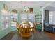 Cozy dining area with natural lighting and charming decor at 709 Riverview Cir, North Port, FL 34287