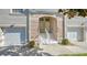 Townhome exterior with white stairs and coordinated painted garage doors at 7609 Sweetbay Cir # 7609, Bradenton, FL 34203