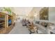 Spacious living room featuring high ceilings, an elegant sitting area, and an open layout at 7609 Sweetbay Cir # 7609, Bradenton, FL 34203