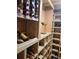 Organized wine cellar featuring detailed bottle storage and wine accessories at 805 3Rd E St, Palmetto, FL 34221