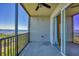 Lanai features expansive water views, complemented by comfortable outdoor space at 920 Tidewater Shores Loop # 304, Bradenton, FL 34208