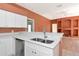 Bright kitchen with stainless steel appliances and a double sink at 11419 Pine Lilly Pl, Lakewood Ranch, FL 34202