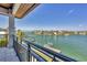 Waterfront balcony offering stunning views of boats, docks, and the picturesque coastline, perfect for outdoor living at 1333 Vista Dr, Sarasota, FL 34239