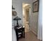 Serene bedroom with stylish furnishings and convenient access to a well-appointed ensuite bathroom at 2330 Canal Dr # G27, Bradenton, FL 34207