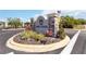 Beautifully landscaped entrance to the Moss Creek community at 3926 Sunshine Pine Ave, Bradenton, FL 34203