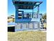Gazebo overlooking pond at 41 Young Ave, Englewood, FL 34223