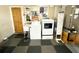 Laundry area with washer, dryer, and sink at 41 Young Ave, Englewood, FL 34223