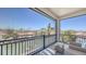 Relaxing screened balcony overlooking scenic views of a waterfront community with comfortable outdoor seating at 551 Ranger Ln, Longboat Key, FL 34228